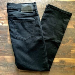 Jos A Bank 1905 Tailored Fit Black Jeans 32x30